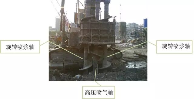 三轴搅拌桩施工工艺及设备详解！的图1