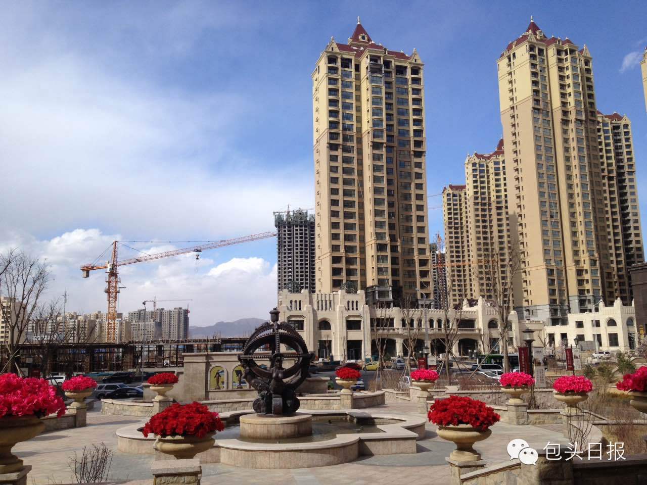 随手拍家园26048——唯一 照片说明:包头翡丽湾.