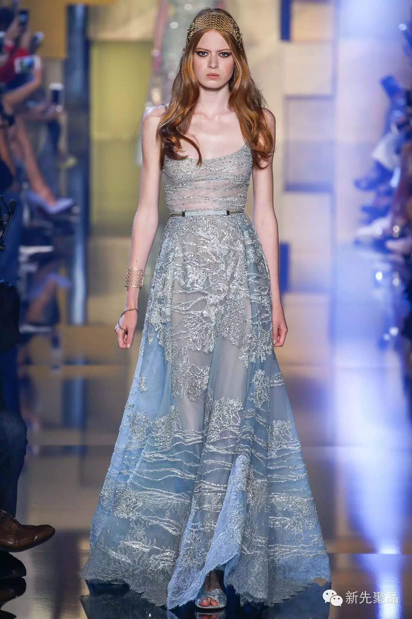 eliesaab2015秋冬高定万众瞩目的耀眼女神