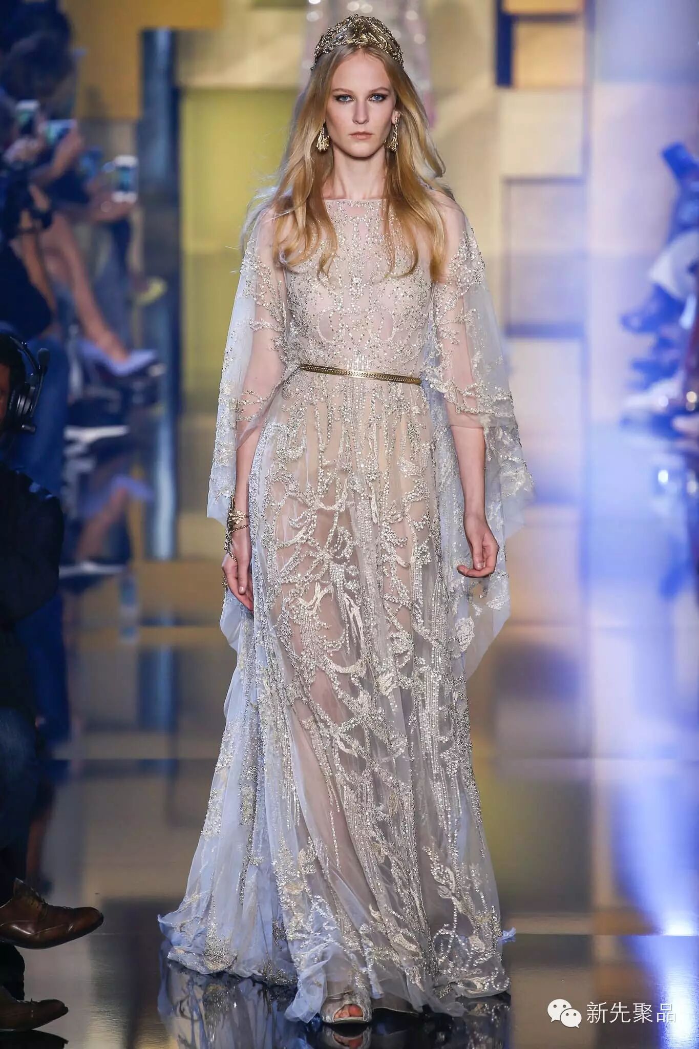 eliesaab2015秋冬高定万众瞩目的耀眼女神