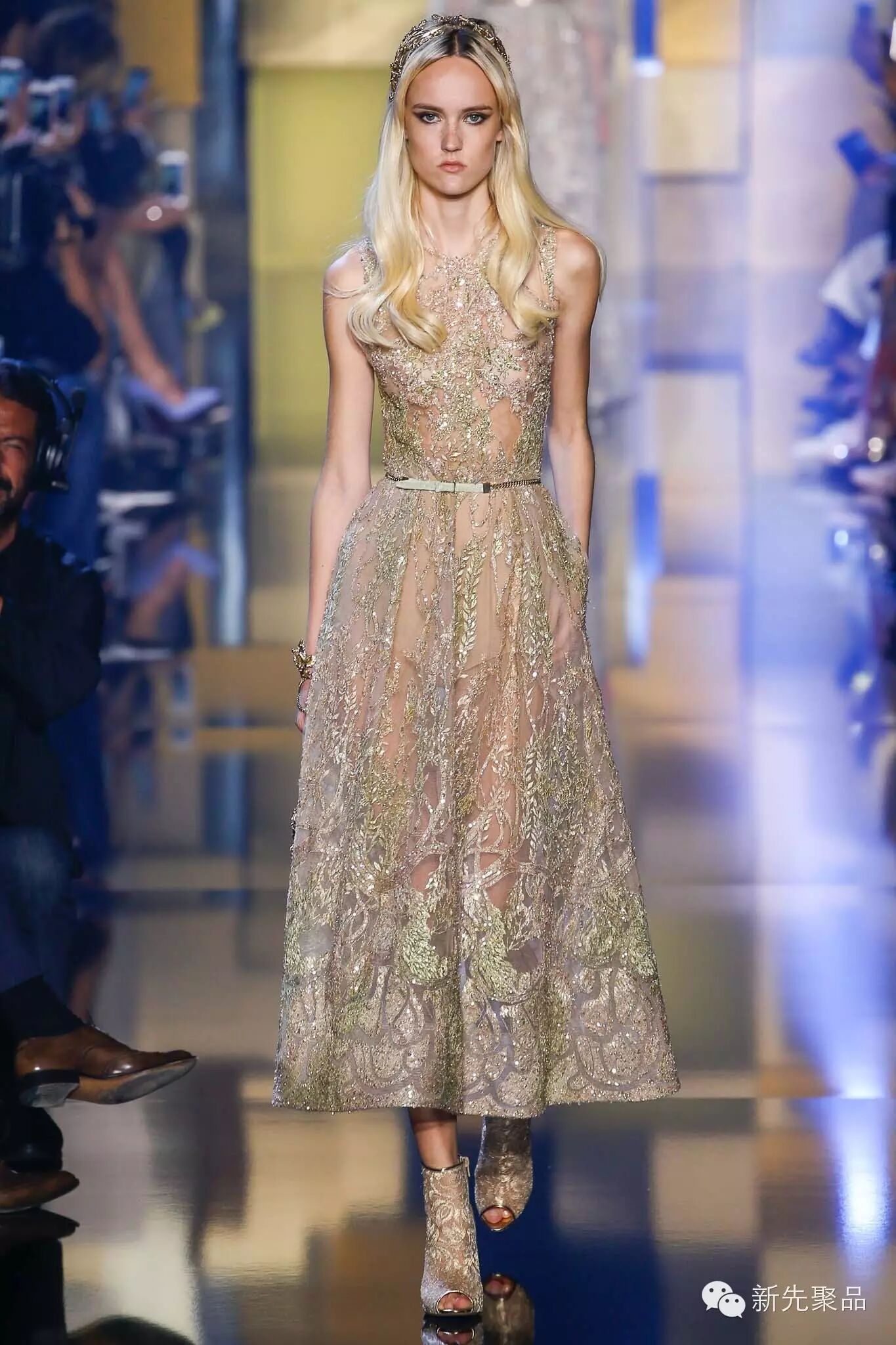 eliesaab2015秋冬高定万众瞩目的耀眼女神