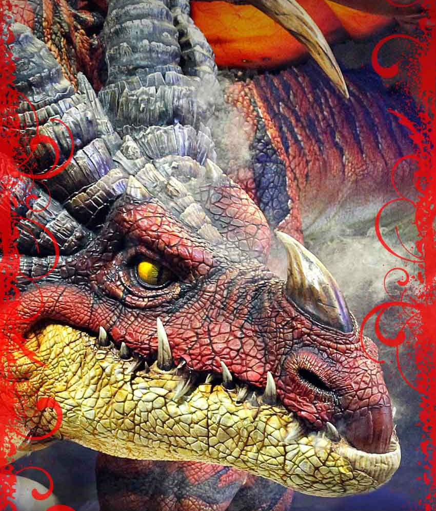 作为龙族中最具代表性的一只,烈焰狂魔的外貌给人视觉上是最为恐怖的