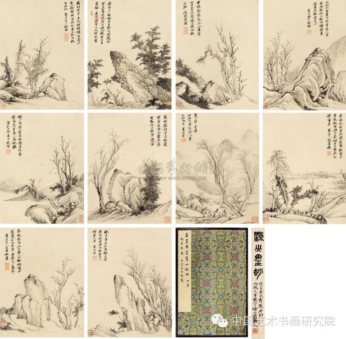 欣赏清初六大家吴历作品