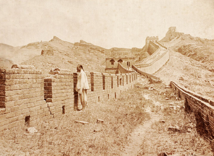 老照片19世纪的美丽中国图