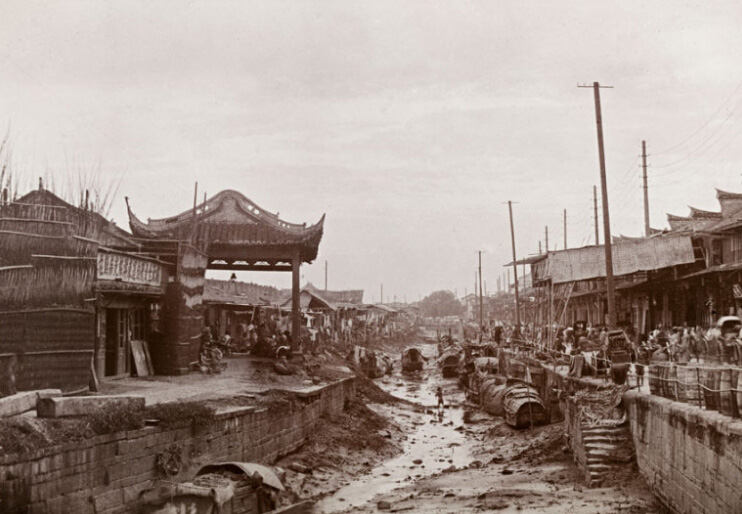 老照片19世纪的美丽中国图
