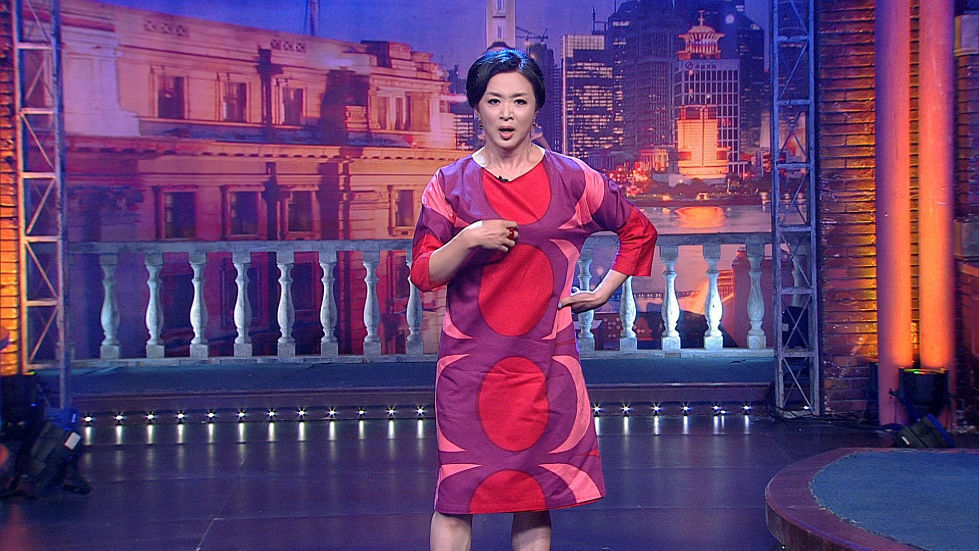 据说,为了给女儿的脱口秀节目做点儿贡献,老太太一口气给金星织了七