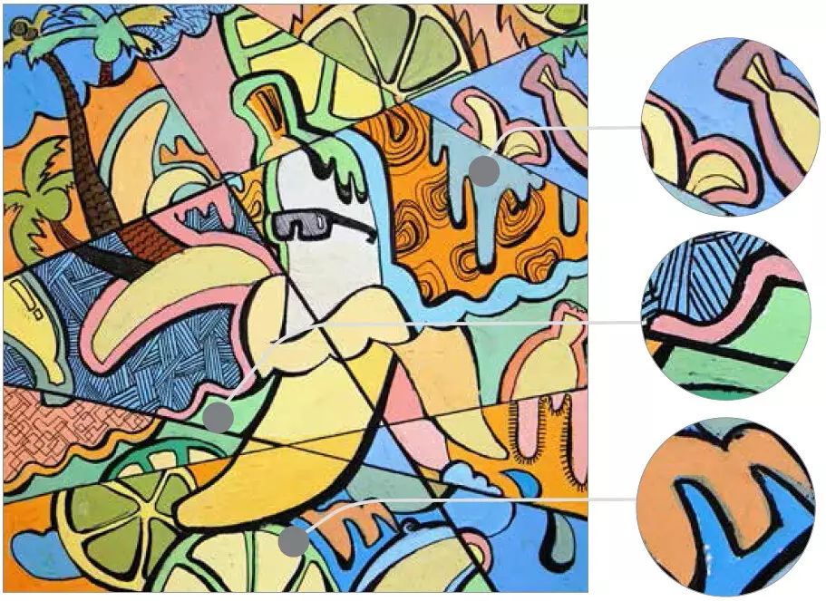 色彩装饰画色彩的三要素