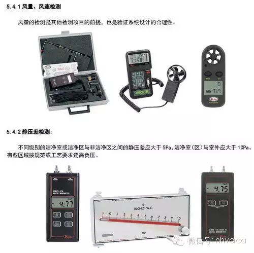 潔凈室中的控制用儀器儀表