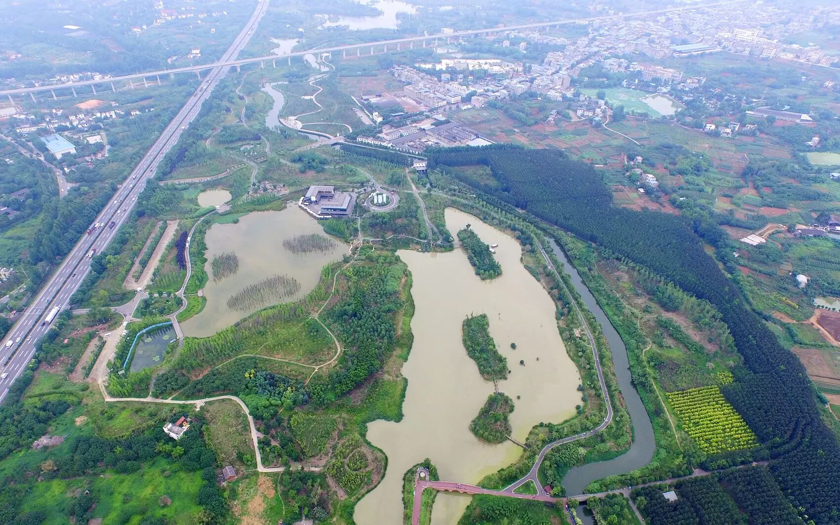 这个角度的成都美