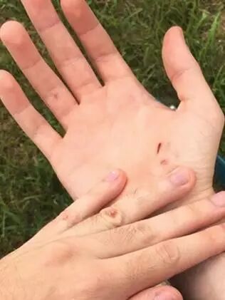 交通堵塞~↓有人在溜滑板时,因为死盯着手机屏幕而撞上前方的障碍物