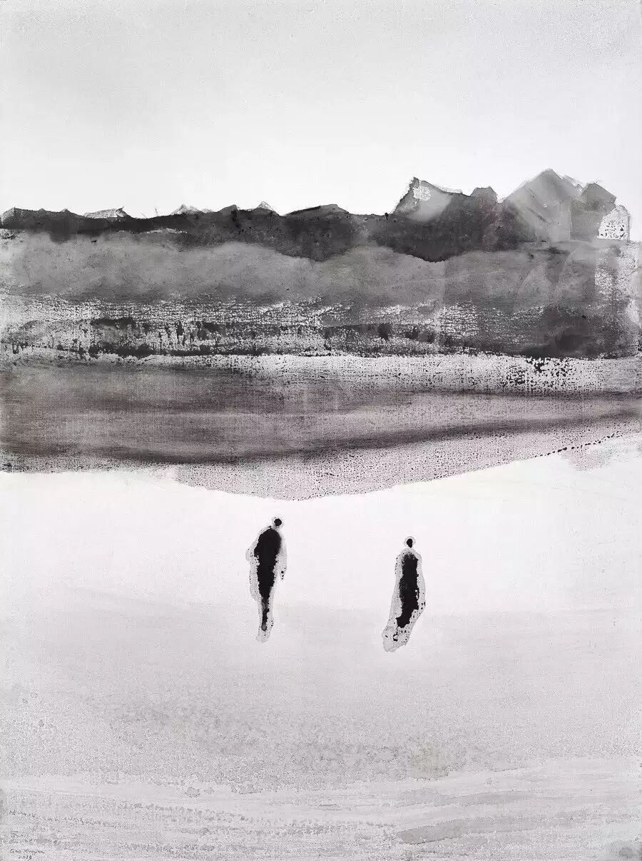 亚洲艺术中心高行健个展"呼唤文艺复兴",以他2016年绘画新作为主轴,并