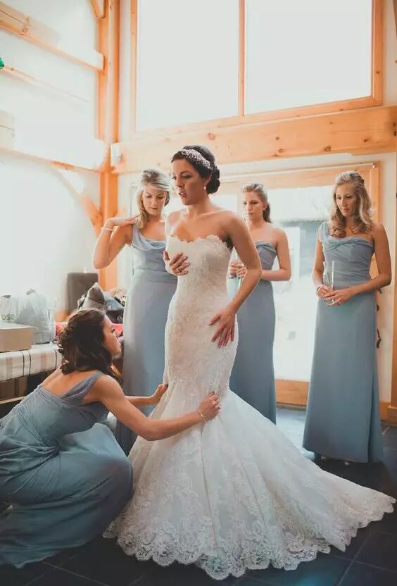 鱼尾婚纱美？有多挑身材你知道吗