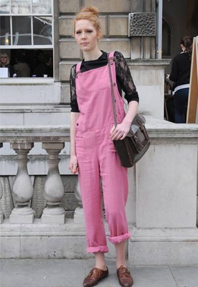 五种优雅女人的背带裤搭法,美炸了!