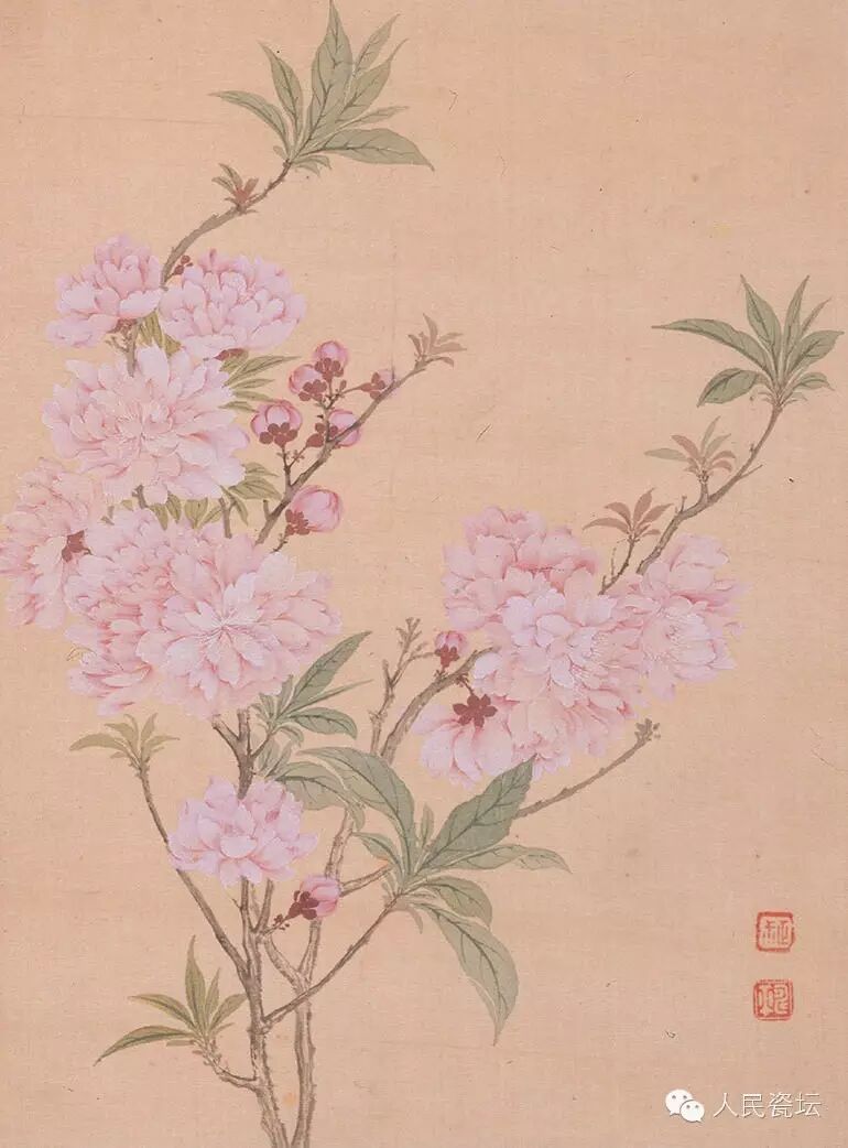 清 邹一桂《白海棠图册》欣赏:清 华喦《翠羽和鸣图轴》欣赏:相遇是美