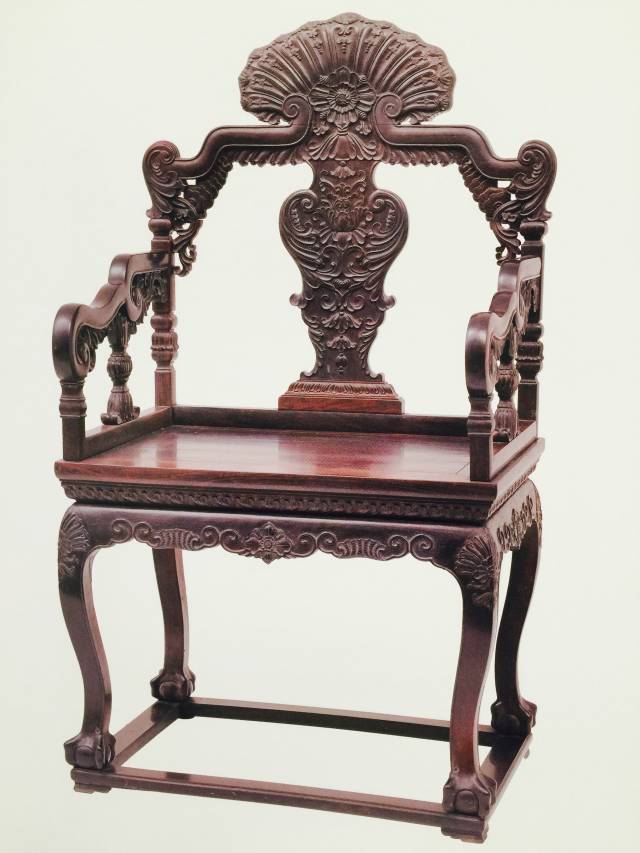 百年之前的皇室专用紫檀家具！(图3)