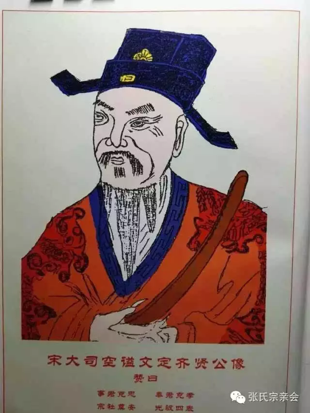 张氏历代十大先祖肖像 张氏历代十大先祖肖像