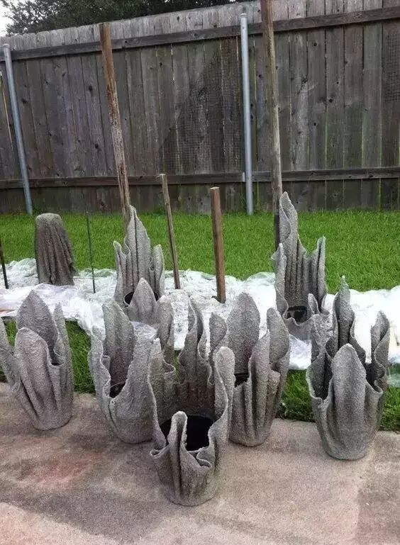你还在买花盆吗自制水泥花盆有妙招