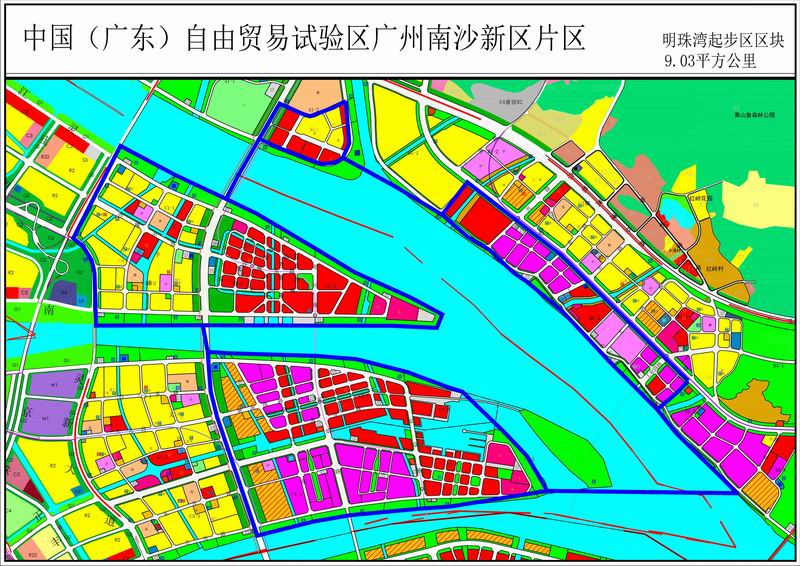 识局园区广东自贸区南沙片区七大板块定位详解多图