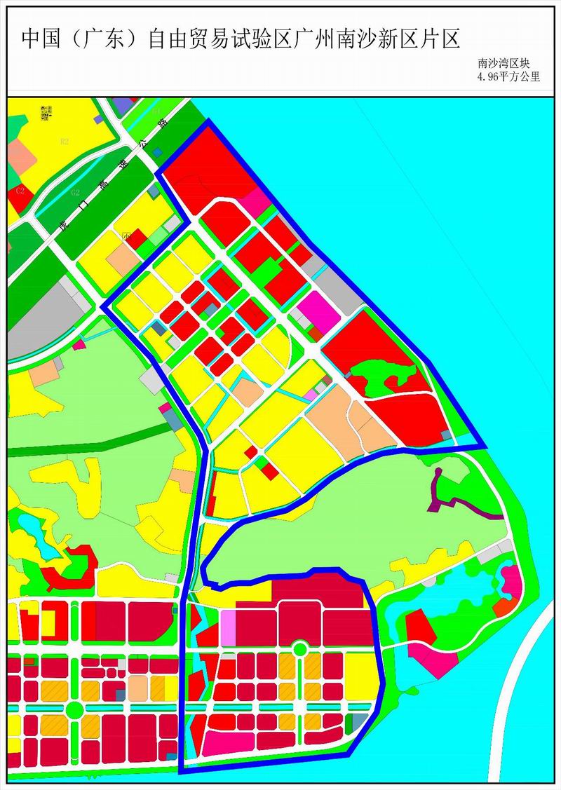 识局园区广东自贸区南沙片区七大板块定位详解多图