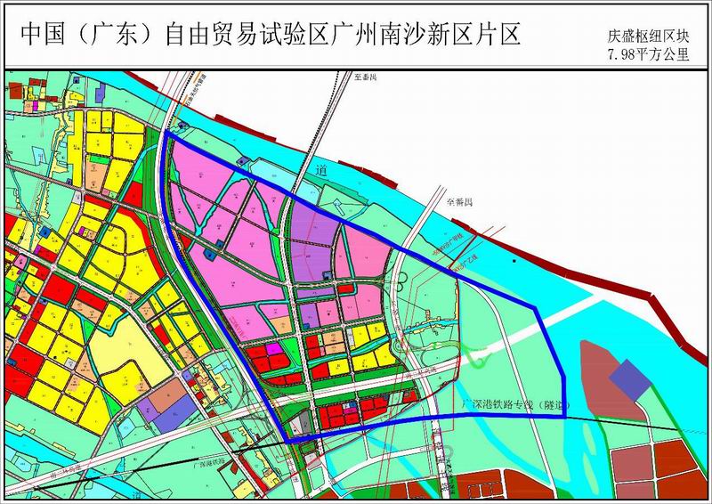 识局园区广东自贸区南沙片区七大板块定位详解多图