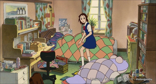 呃,好吧,这俩母女的生活自理能力都够一拼的,整个房间极其凌乱