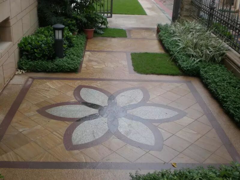 庭院元素花园基调铺装材质的选择与样式