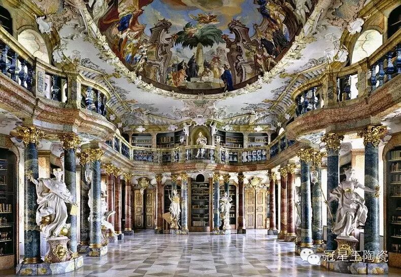 品味艺术殿堂 大理石的应用,可追溯到中世纪的欧洲,文艺复兴运动的