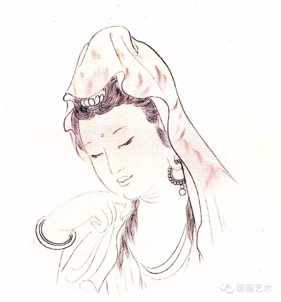 工笔观音技法教程