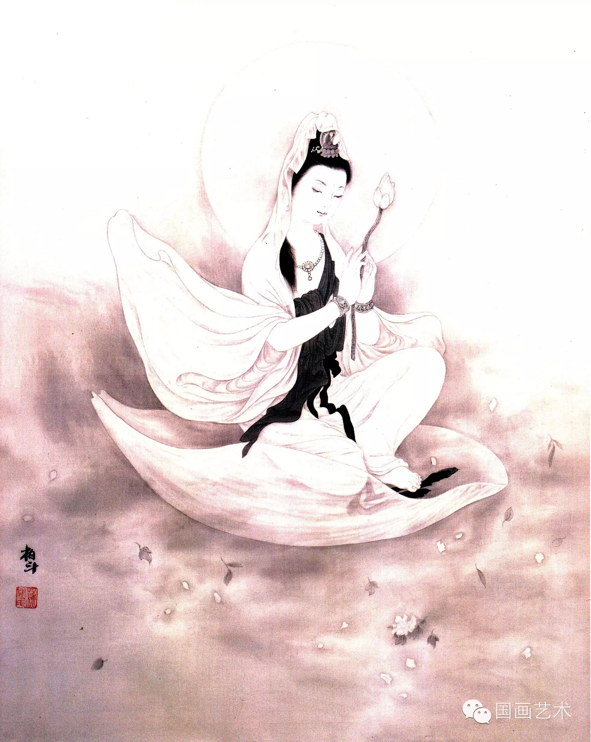 工笔观音技法教程
