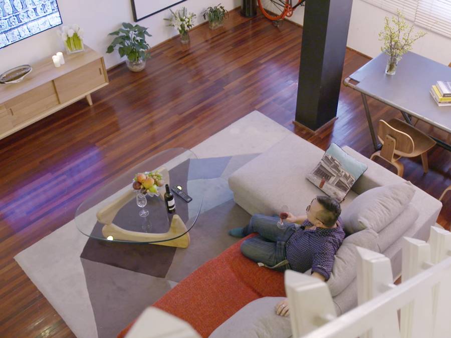 一间充满三角关系的房子-尖叫设计公众号