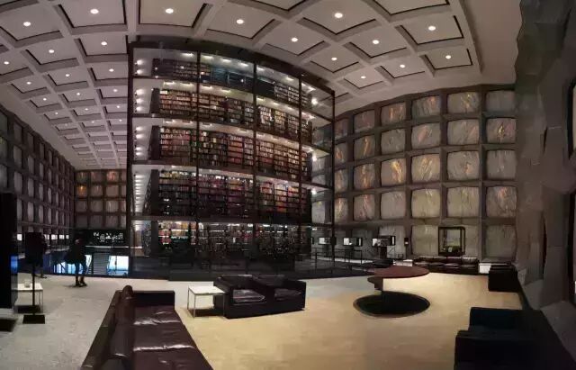 (the beinecke library,建成于1963年)纽黑文耶鲁大学,贝尼克图书馆