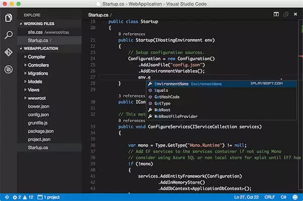 Mac软件推荐——Visual studio code