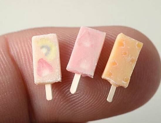 资料网 公众号文章 >> 正文 听说日本有达人制作了一组迷你冰棍