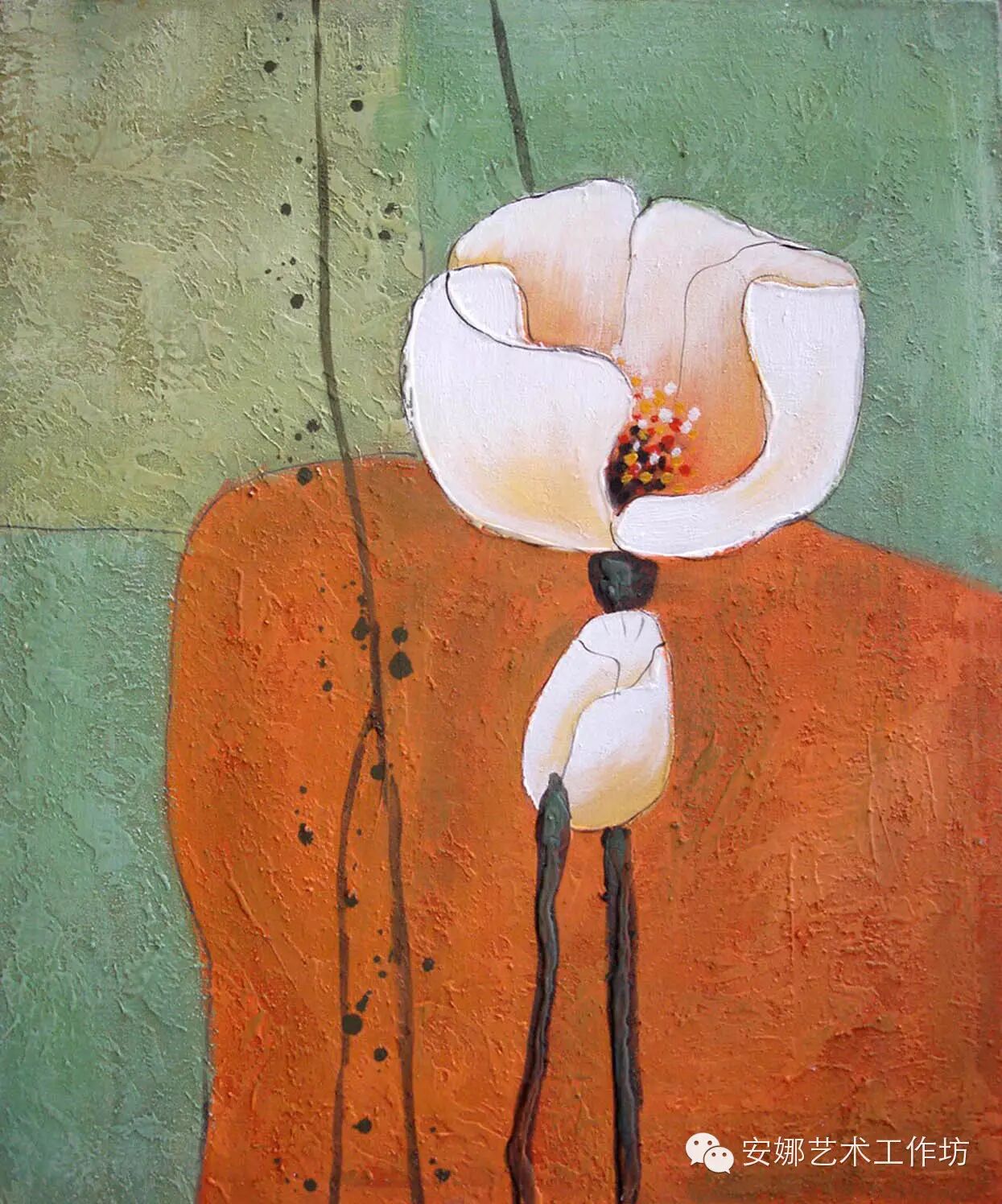 【定制装饰油画】安娜艺术工作室——花卉