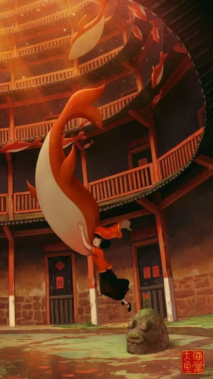 大鱼海棠人间真是个好地方