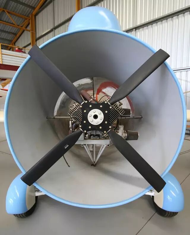 史上最萌飛機(jī)：螺旋槳放肚子里的圖8