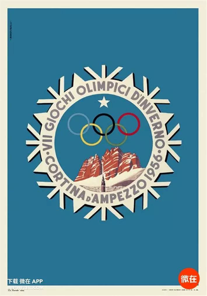 意大利冬奥会logo图片