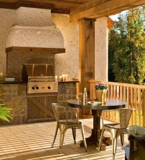 16款户外厨房设计让酷劲进行到底