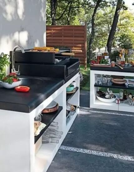 16款户外厨房设计让酷劲进行到底