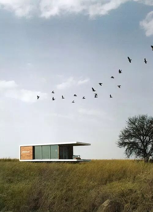 房子就是风景,你的庄园里有这样的房子吗?