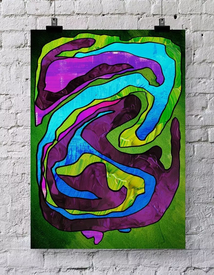 保罗·多德的宝贝kylan在3,4岁就开始疯狂热衷于涂鸦,他喜欢画画,油漆