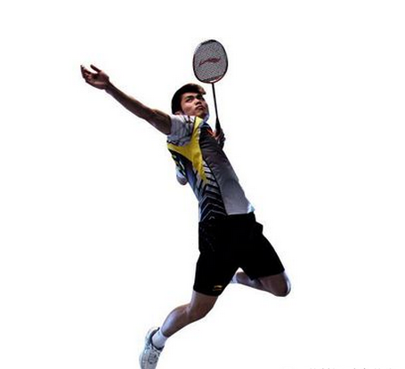 利用手指,手腕和前臂旋内的动作,由后向前下方挥拍轻击球托或羽毛的后