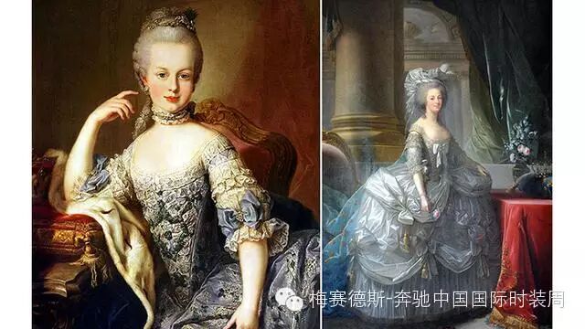 玛丽皇后画像中穿着她深爱的蕾丝裙