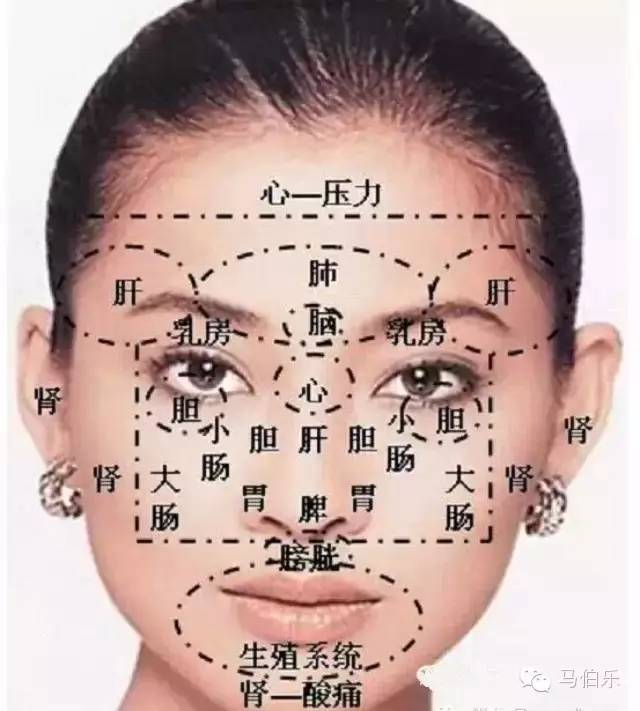 整形面部风水图解大全图片