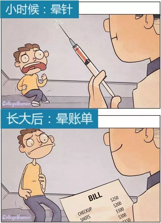 长大的变化