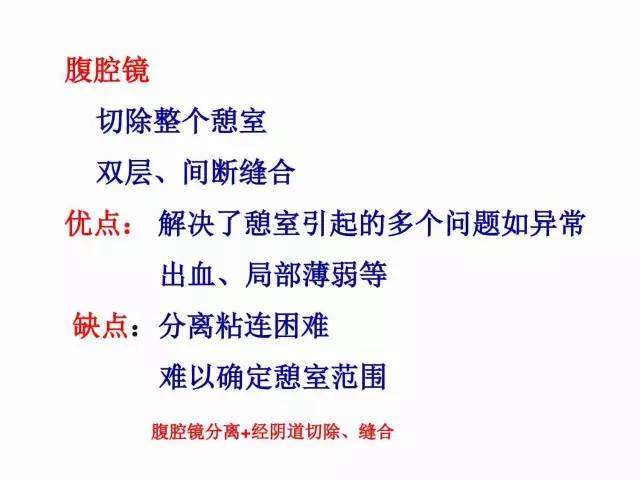 子宮瘢痕懷孕及剖腹產憩室，診斷、處理及預防 親子 第65張