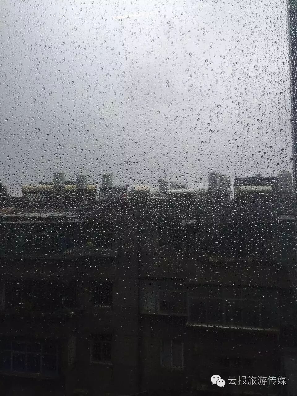昆明阴雨天还要持续两三天看看雨中的景与人她说昆明再乱降温下雨的话