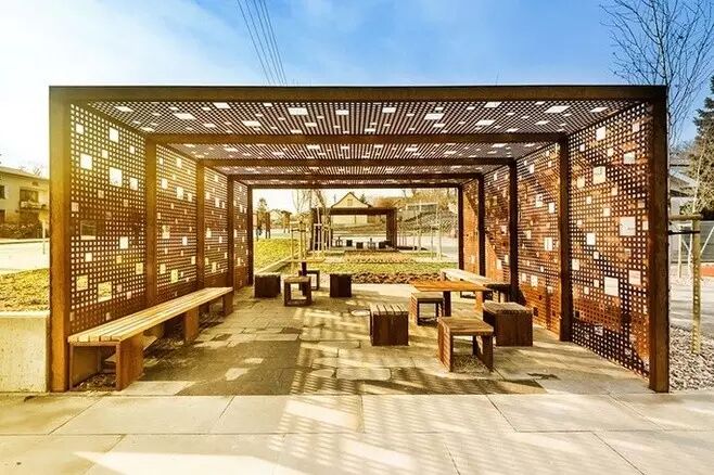 廊架还可以这么美