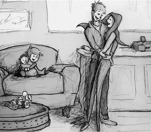 一位插画师手绘与妻子365天中的温暖小细节