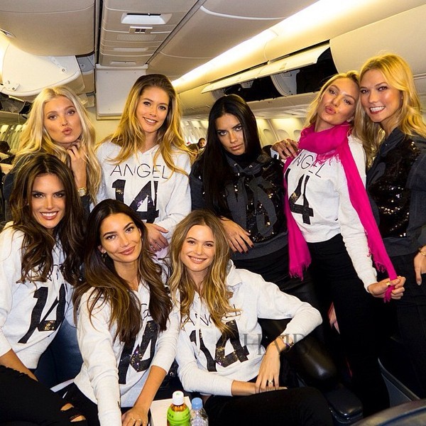 她们个个都是性感尤物 维秘天使私照放送